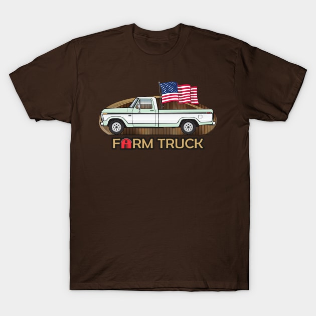 Farm Truck T-Shirt by JRCustoms44